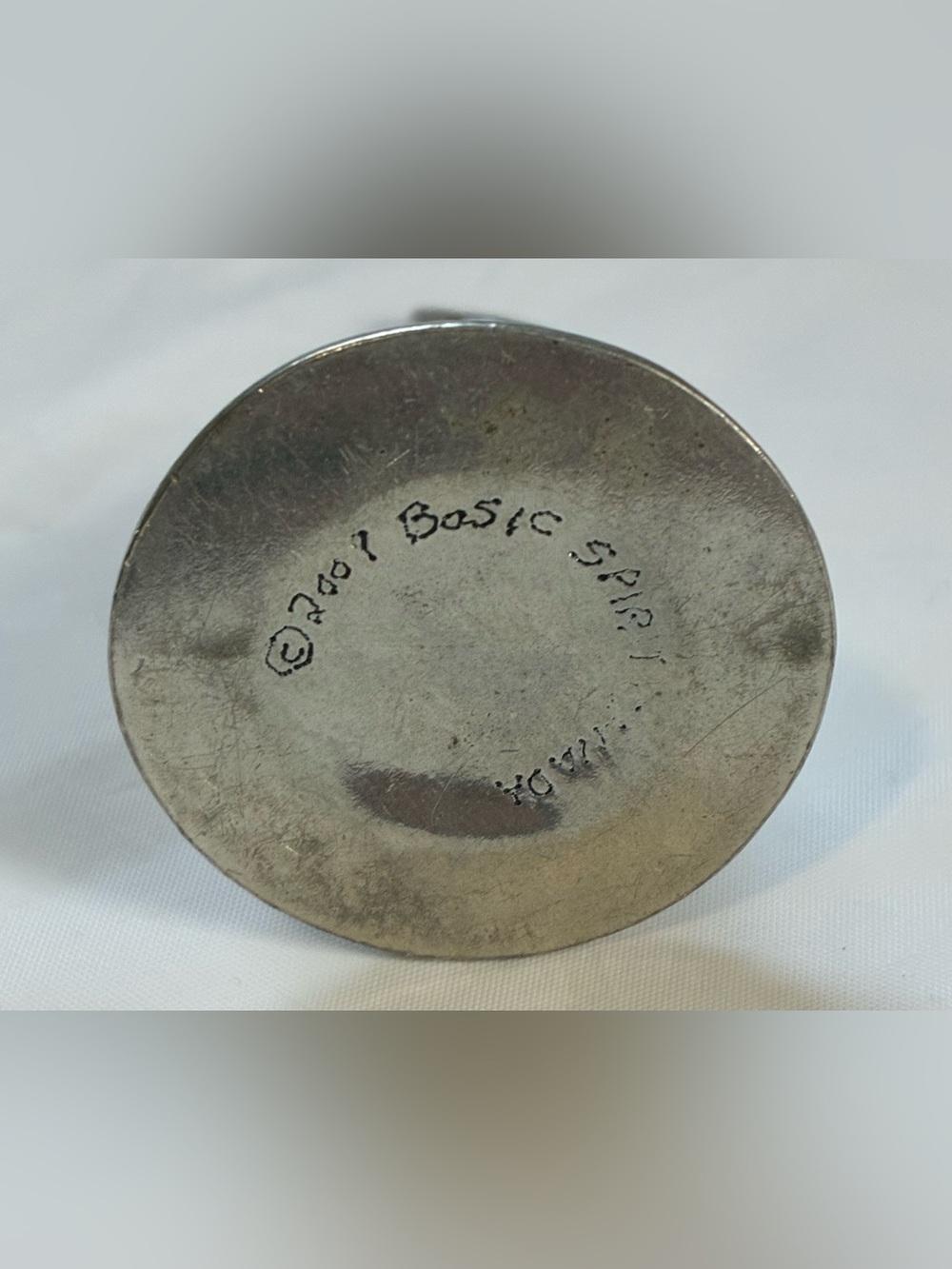 PEWTER RING HOLDER TREBLE CLEF BASIC SPIRIT NOVA SCOTIA - Picture 5 of 5